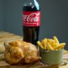 Combo 2: 1 Pollo + 1 patatas + bebida 1,5L 3